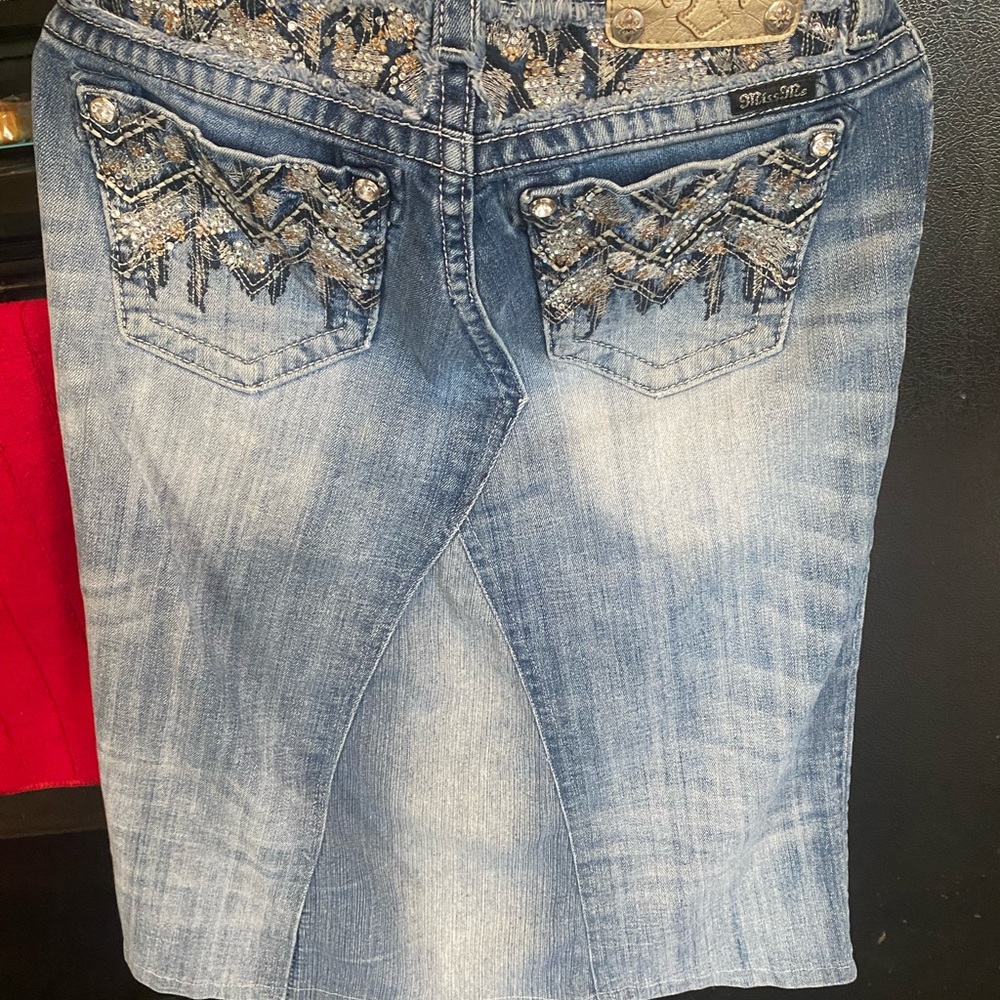 Miss Me Jean skirt